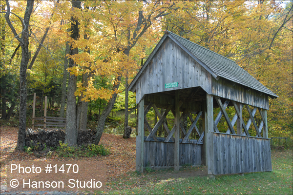 Woodstock, VT - Sweet Robert's Bridge - Fall